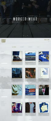 Denim Dudes 复古与时尚交织的网页设计美学
